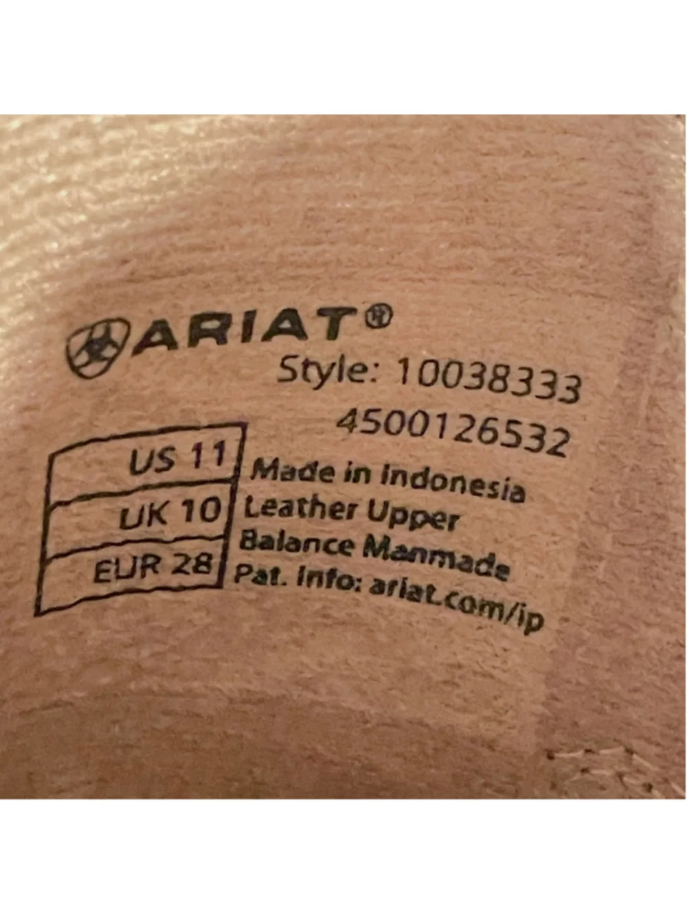 Ariat Unisex Kids Size 11 Sorting Pen Cowboy Boots Square Toe Brown Blue
